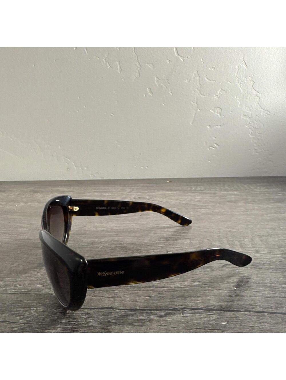 Yves Saint Laurent Sunglasses YSL 6349S 086HA Tortoise 56-19-130 FRAMES ONLY - Picture 2 of 6